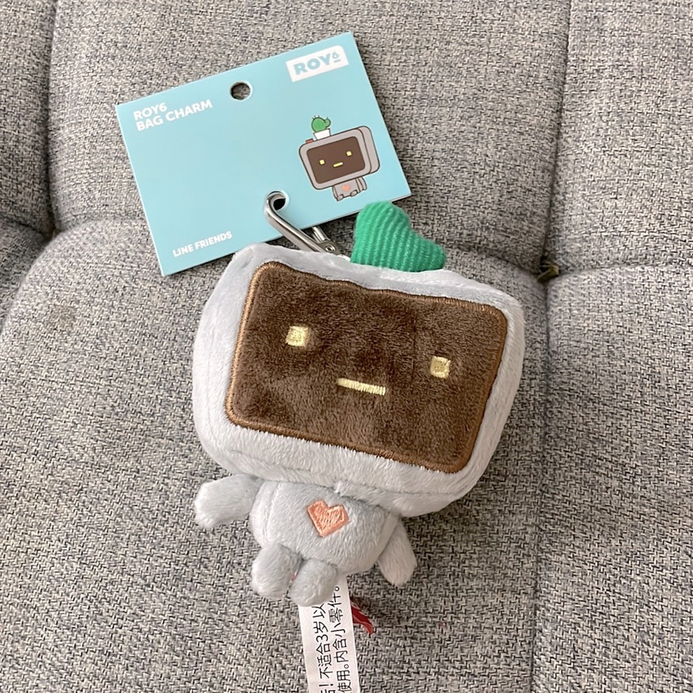 LINE FRIENDS Roy6 Bag Charm